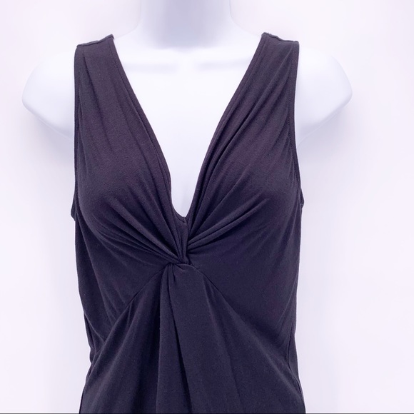 NEW Express Black V-Neck Tank Top Sz XS - Picture 2 of 6